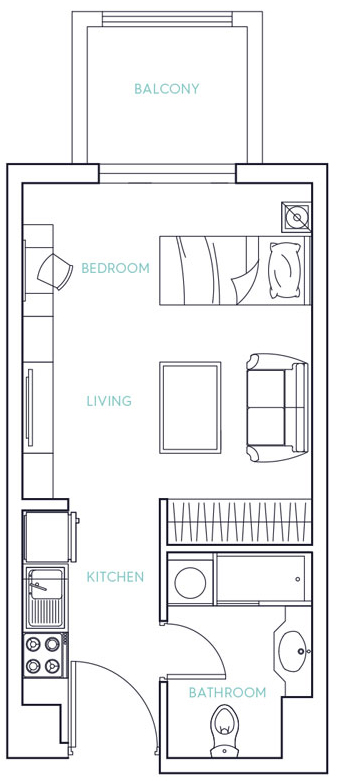 Floor Plans of Azizi Candace Acacia