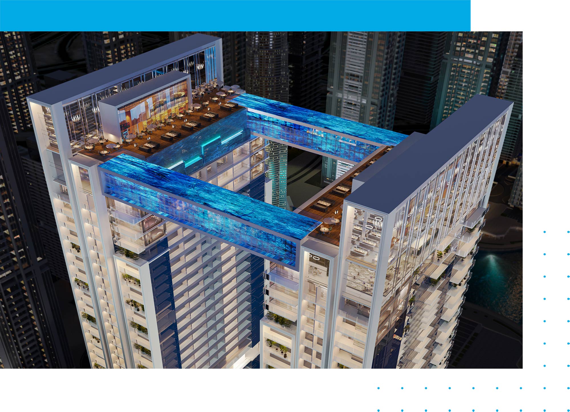 Danube Viewz Apartments in Dubai, Jumeirah Lake Towers (JLT) Designed by Aston Martin