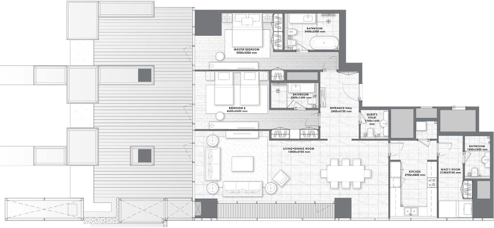 DaVinci Tower by Pagani x Dar Al Arkan in Dubai