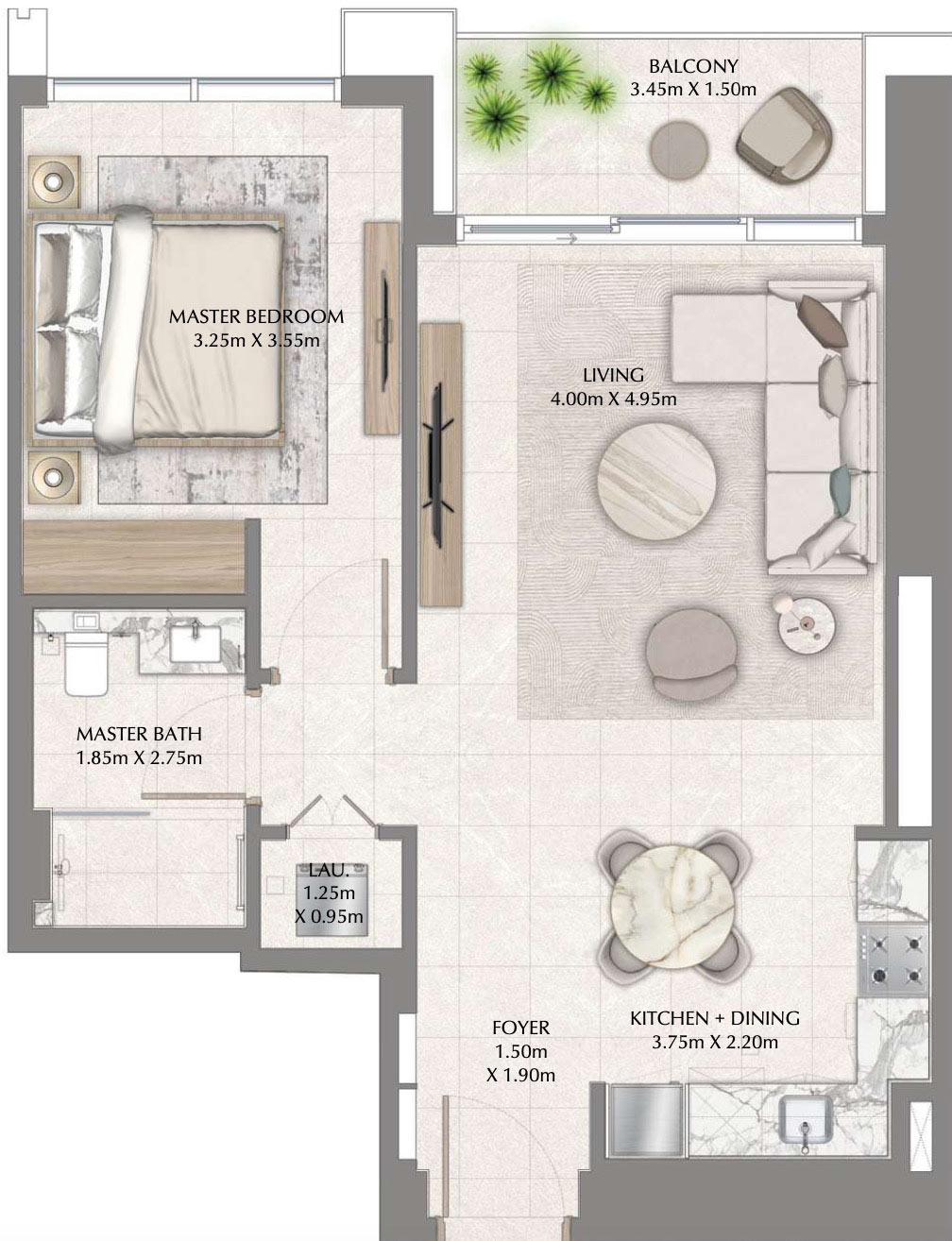 Floor Plans of Emaar Creek Waters 2