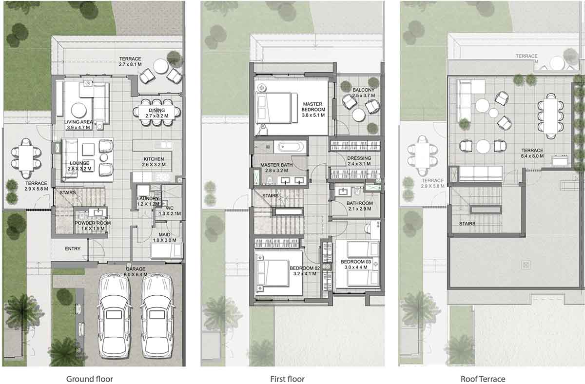 Emaar Golf Grove Villas in Dubai Hills Estate – Villas for Sale