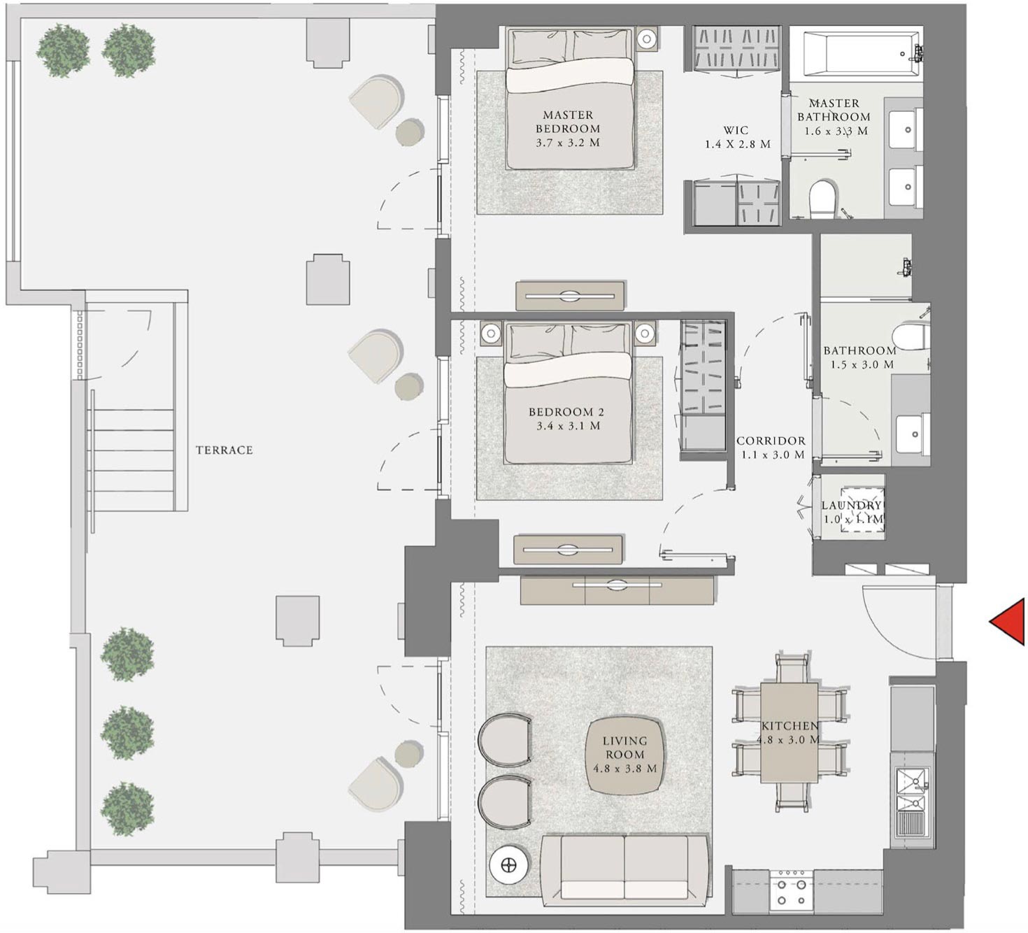 Emaar Creek Beach Rosewater in Dubai Creek Harbour