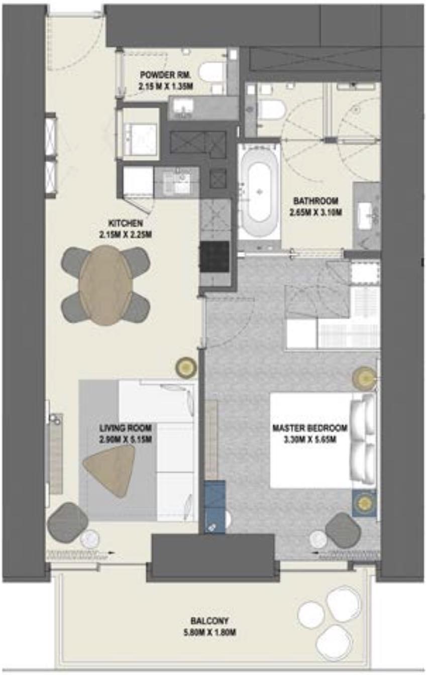 Emaar VIDA Residences Dubai Mall in Downtown Dubai – Apartments for Sale in Dubai