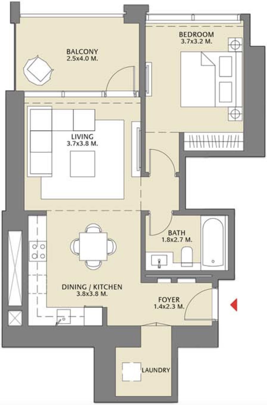 Emaar VIDA Za’abeel in Downtown Dubai – Apartments for Sale in Dubai