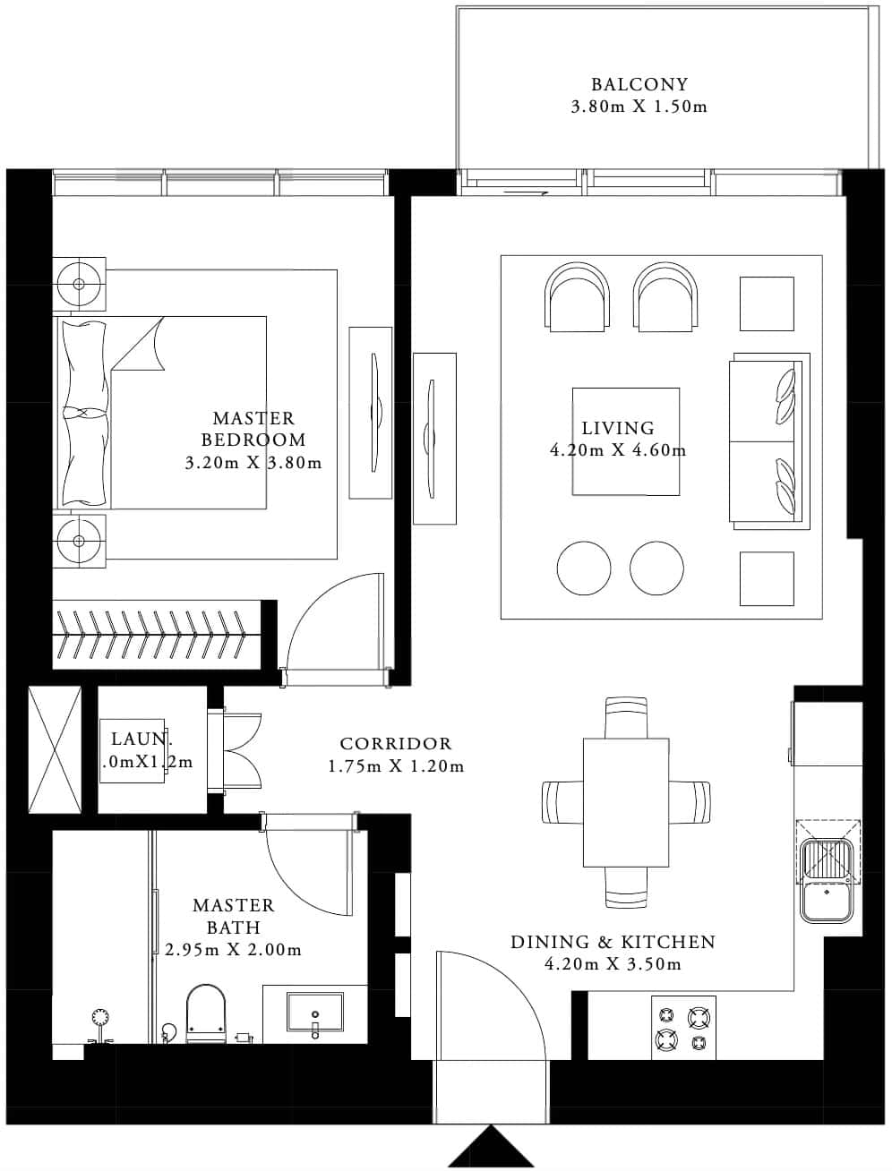 Emaar Beachfront Grand Bleu Tower Floor Plans