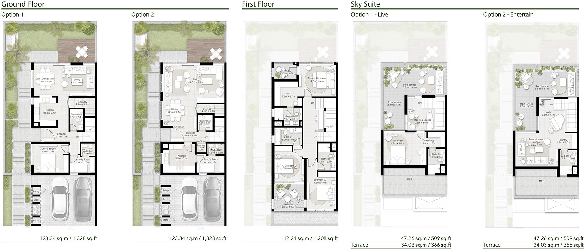 Tilal Al Ghaf Aura Villas for Sale in Dubai – Villas by Majid Al Futtaim