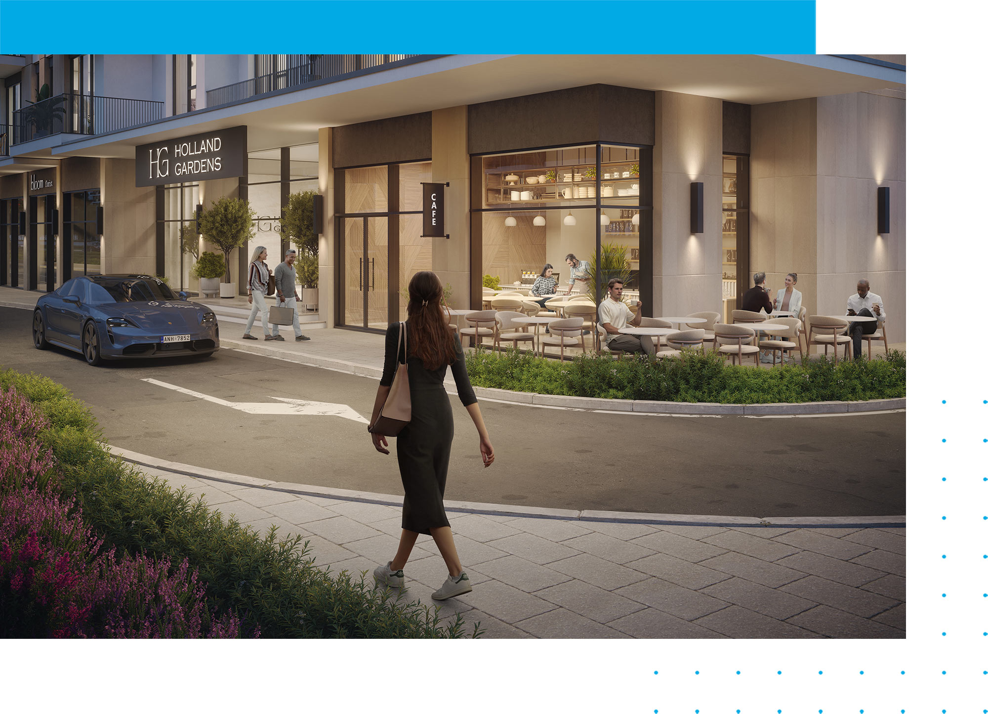 NSHAMA Holland Gardens Apartments in Town Square Dubai