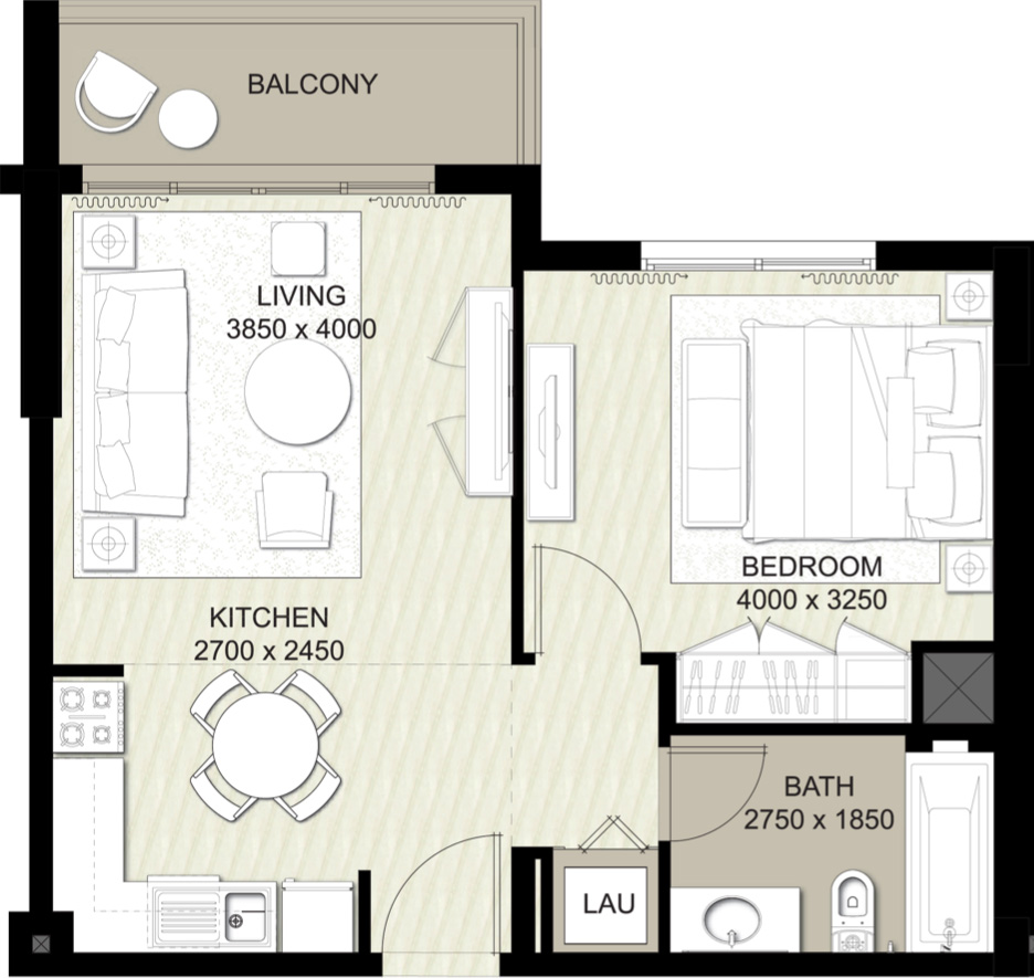 NSHAMA Rawda Apartments for Sale in Town Square Dubai