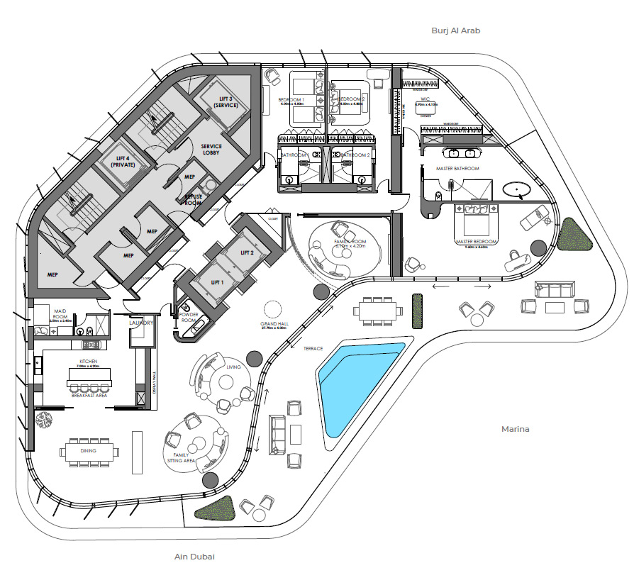 W Dubai Downtown The Residences for Sale – by Dar Al Arkan