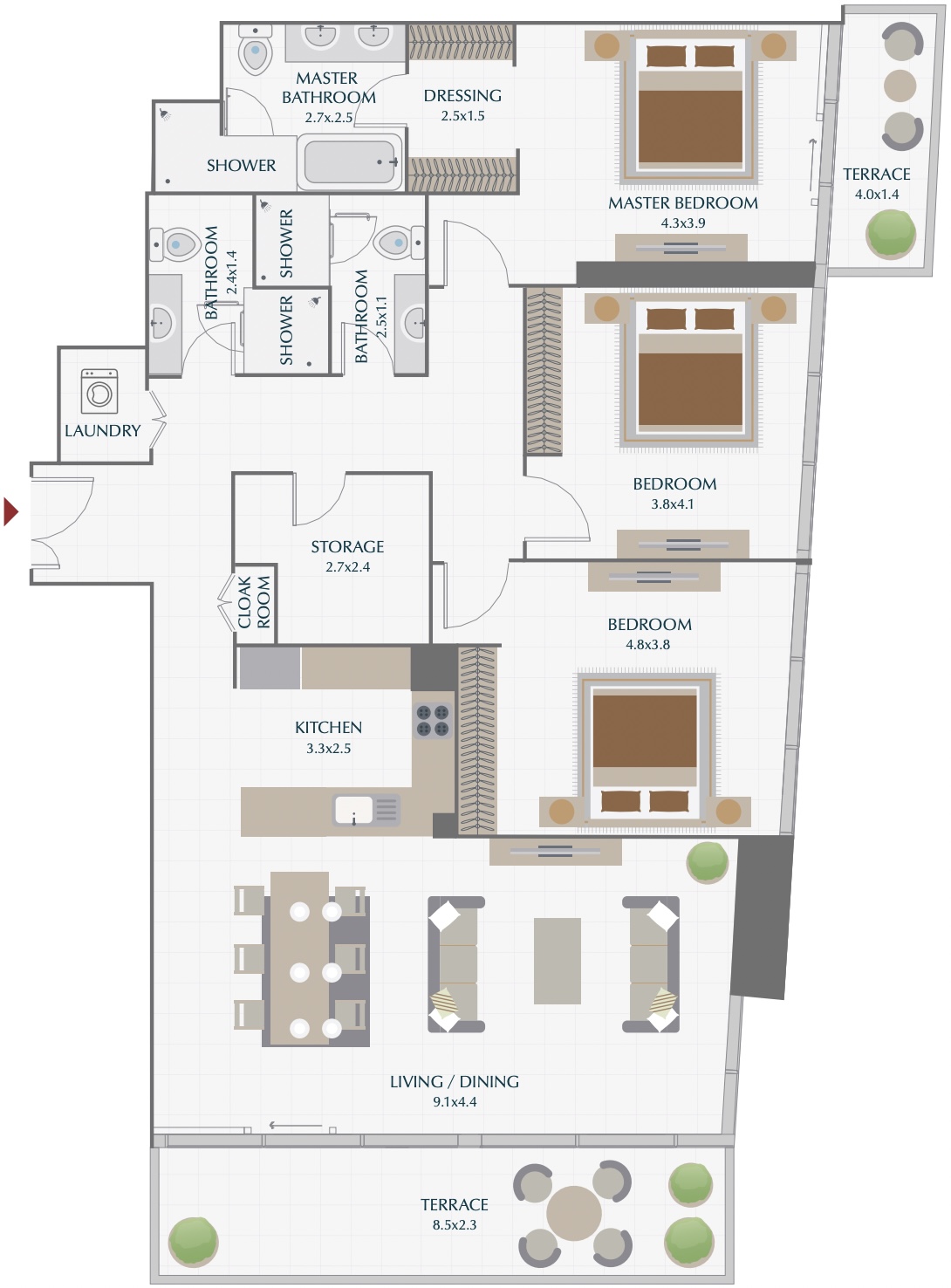 Wasl Park Gate Residences for Sale in Dubai